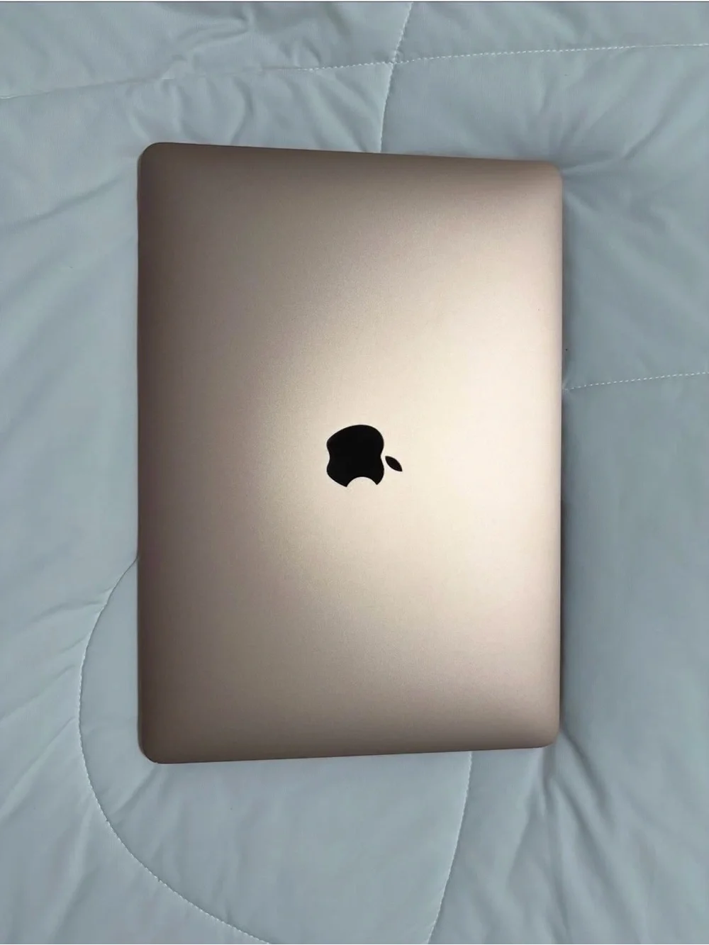 Rose Gold Apple Macbook Air 13’ 2020 w/ rose quartz color accessories (Working)